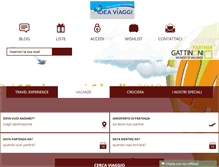 Tablet Screenshot of ideaviaggi.com